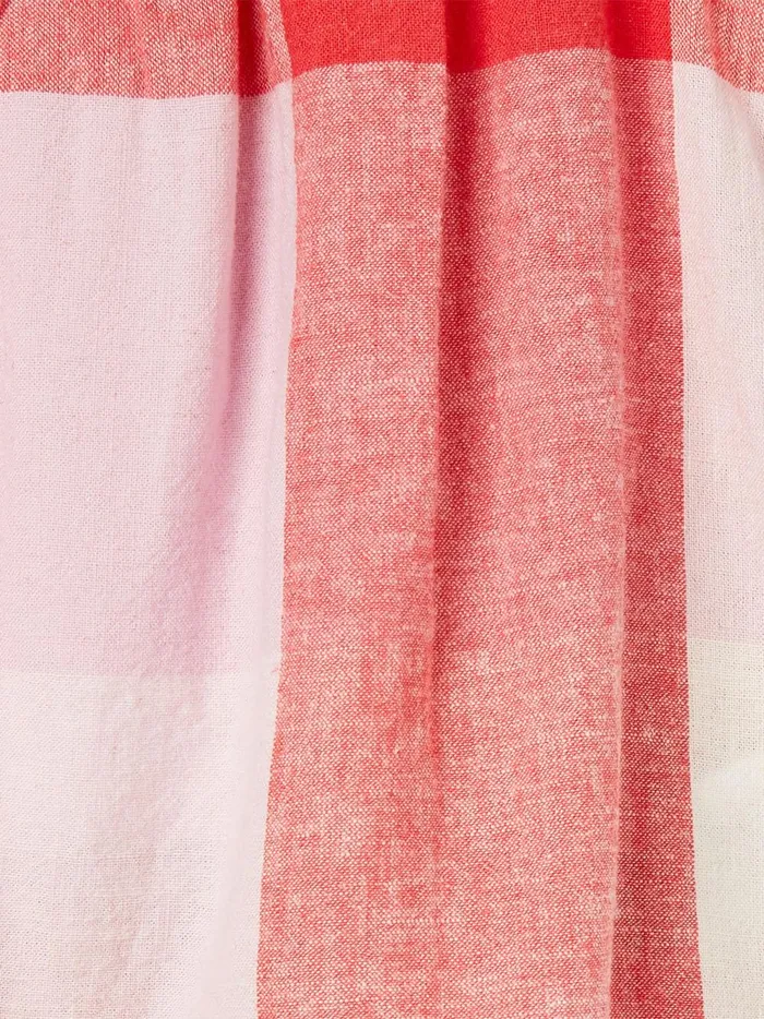 Joules Tops and Tshirts Girls Pink Shirred Woven Top