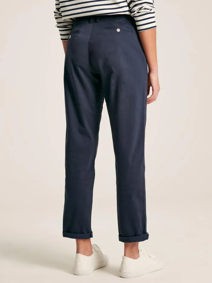 Joules Trousers and Leggings Women Navy Chino Trousers
