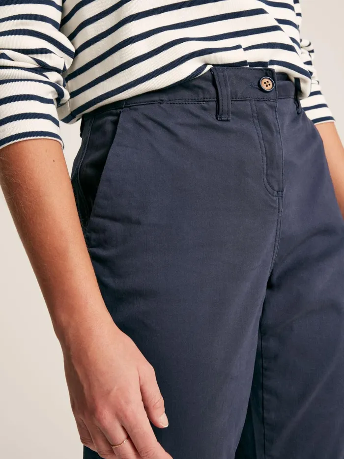 Joules Trousers and Leggings Women Navy Chino Trousers