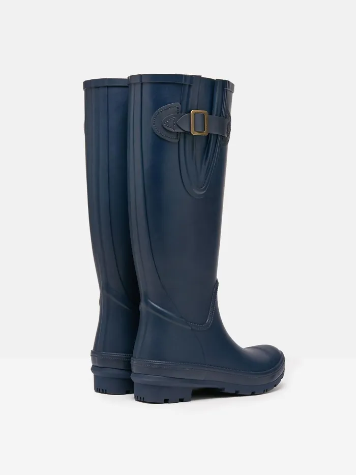 Joules Wellies Women Navy Adjustable Tall Wellies