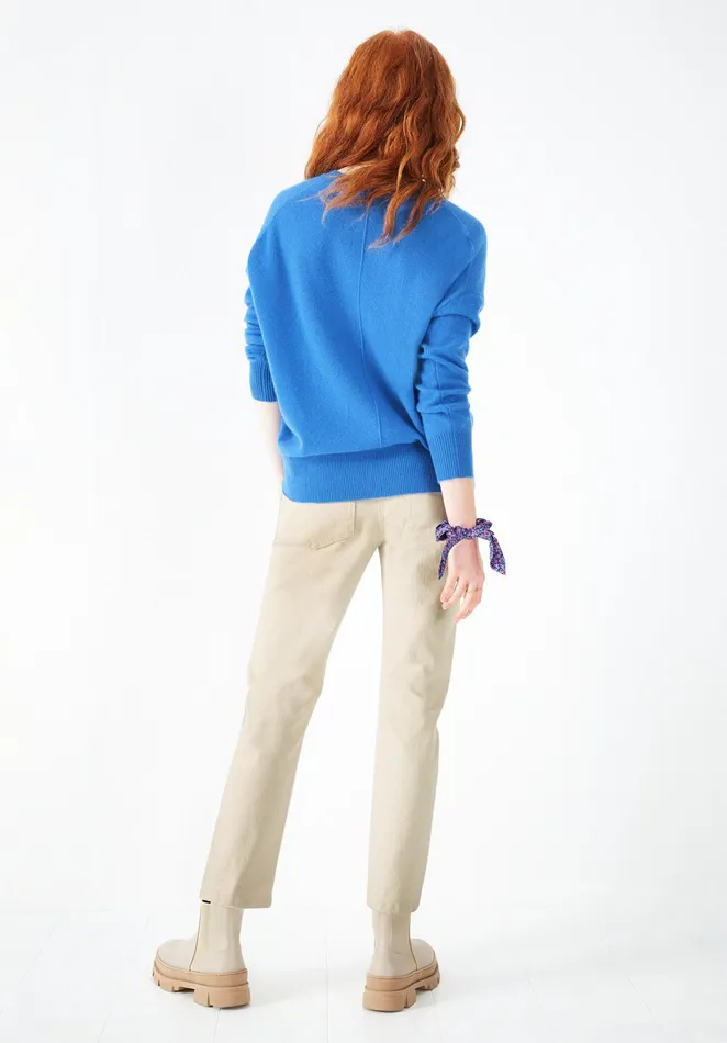 Jumpers and Cardigans Women Hush Tilly Cashmere Jumper Blue