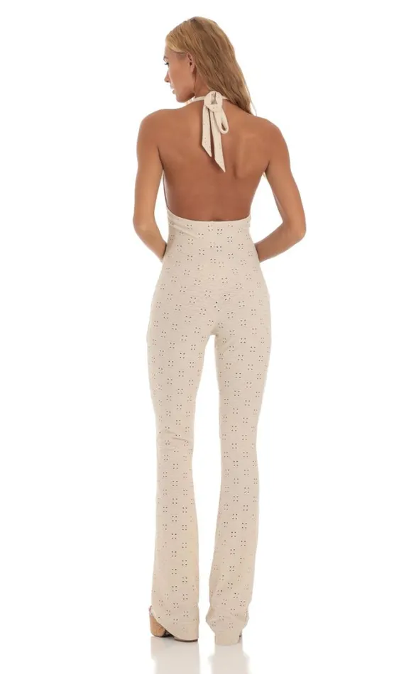Jumpsuit Cream Women LUCY IN THE SKY Jumpsuits Jumpsuit Cream Women LUCY IN THE SKY Jumpsuits