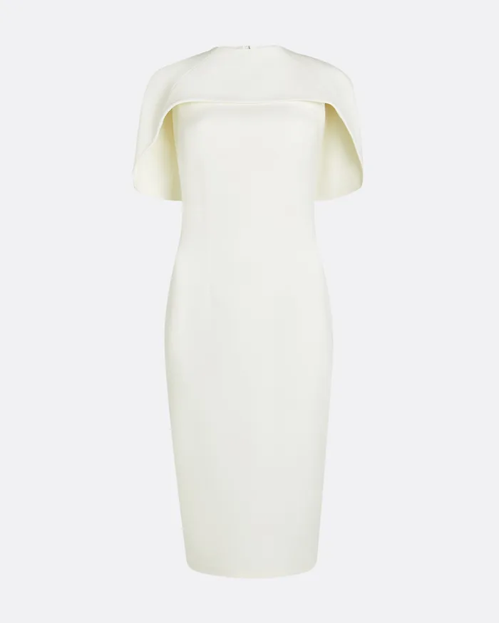 Kalika Ivory Midi Dress Ivory Bridal Safiyaa Women