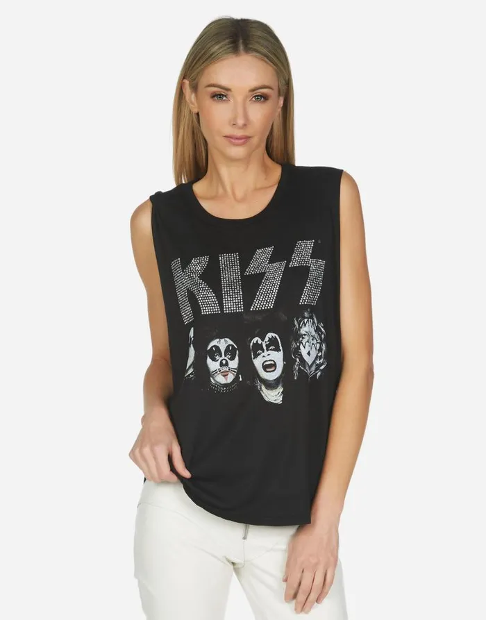 Kel X Kiss Black Women Lauren Moshi Tanks