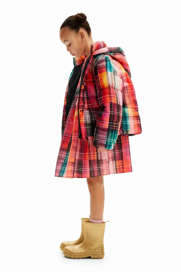 Kids Coats And Jackets Desigual Printed Padded Coat