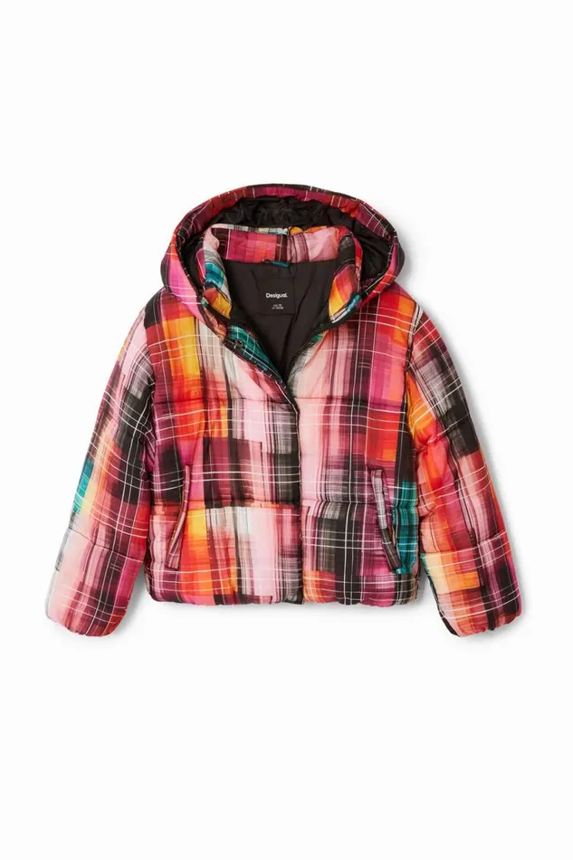 Kids Coats And Jackets Desigual Printed Padded Coat