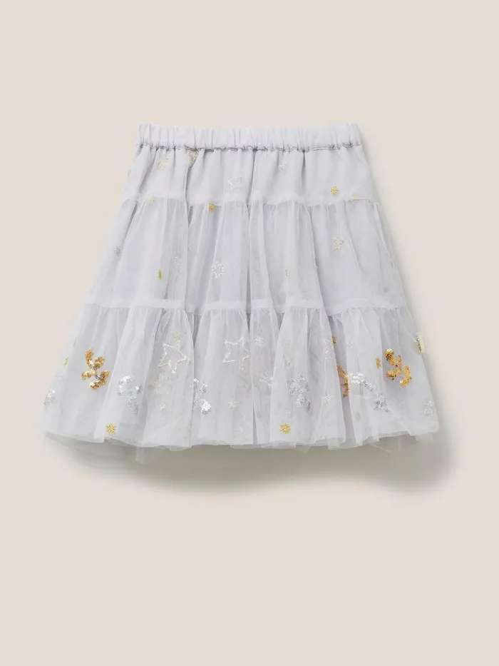 Kids DRESSES and SKIRTS White Stuff Naomi Embellished Tuelle Skirt Natural White Kids DRESSES and SKIRTS White Stuff Naomi Embellished Tuelle Skirt Natural White