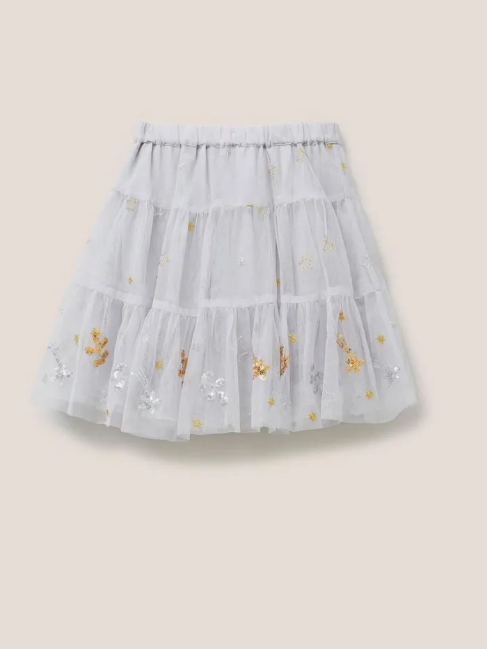 Kids DRESSES and SKIRTS White Stuff Naomi Embellished Tuelle Skirt Natural White Kids DRESSES and SKIRTS White Stuff Naomi Embellished Tuelle Skirt Natural White