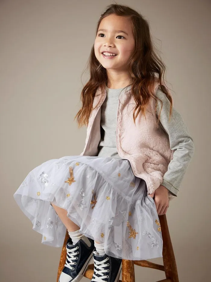 Kids DRESSES and SKIRTS White Stuff Naomi Embellished Tuelle Skirt Natural White Kids DRESSES and SKIRTS White Stuff Naomi Embellished Tuelle Skirt Natural White