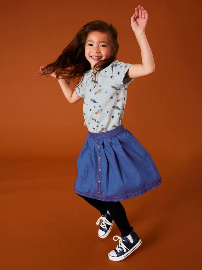 Kids DRESSES and SKIRTS White Stuff Nora Denim Skirt Mid Denim