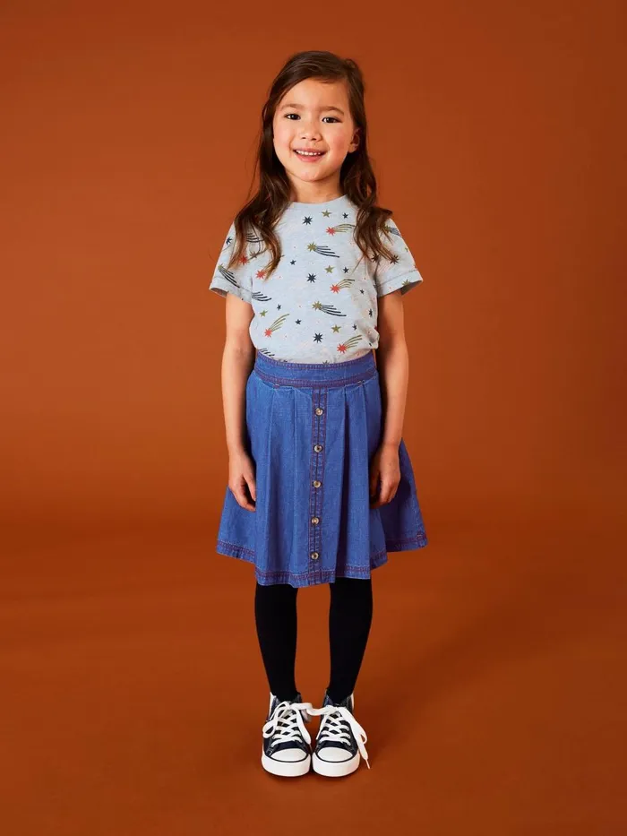 Kids DRESSES and SKIRTS White Stuff Nora Denim Skirt Mid Denim