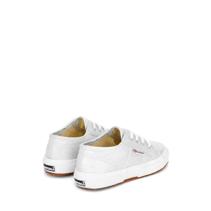 Kids Girl 2750LAMEJ Sneaker GREY SILVER Superga Low Cut