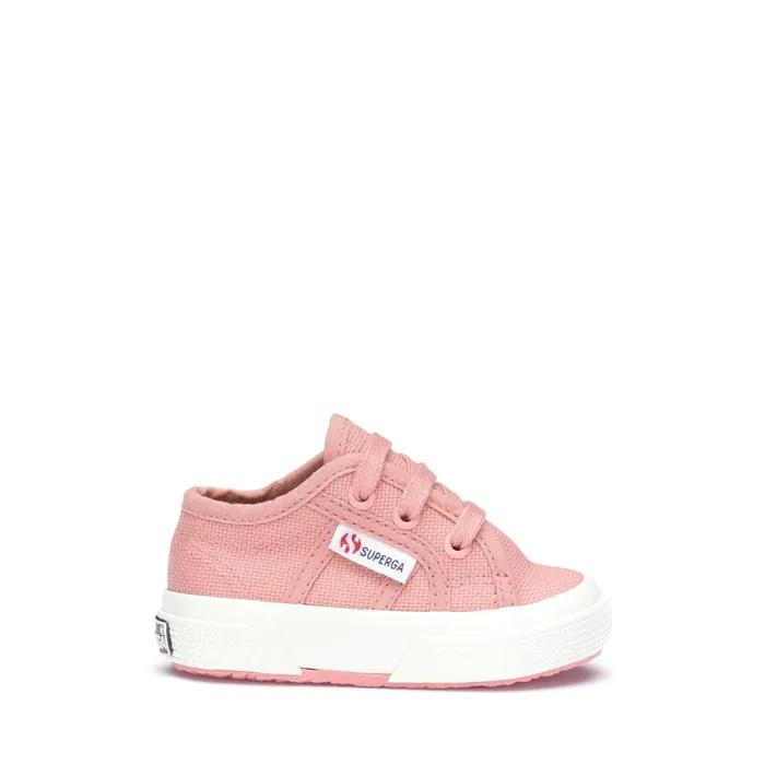 Kids Kid Unisex 2750 BABY CLASSIC Sneaker PINK DUSTYF AVORIO Superga Low Cut