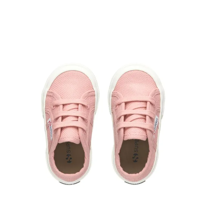 Kids Kid Unisex 2750 BABY CLASSIC Sneaker PINK DUSTYF AVORIO Superga Low Cut