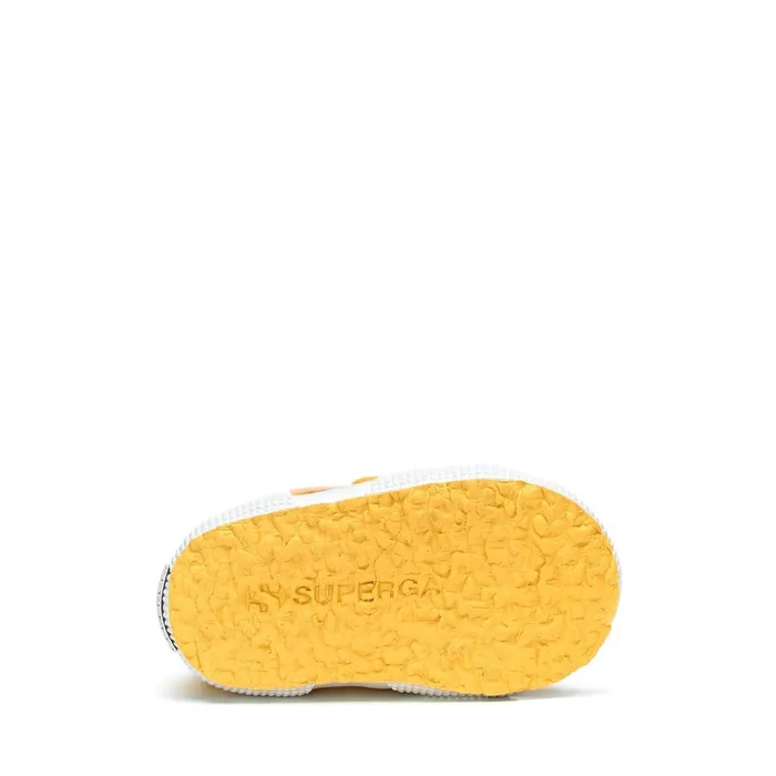 Kids Kid Unisex 2750BSTRAP Sneaker YELLOW RADIANT Superga Baby Steps