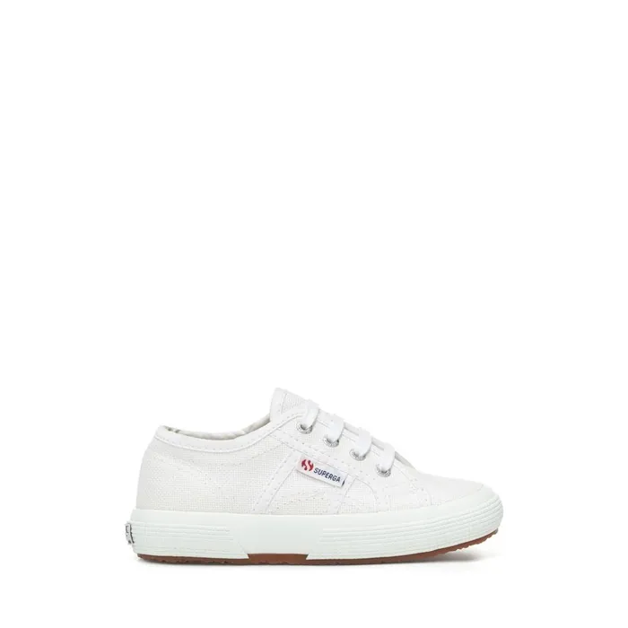 Kids Kid Unisex 2750JCOT CLASSIC Sneaker WHITE Superga Children