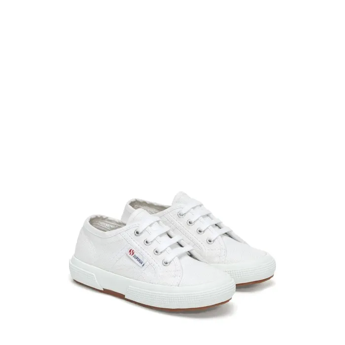 Kids Kid Unisex 2750JCOT CLASSIC Sneaker WHITE Superga Children