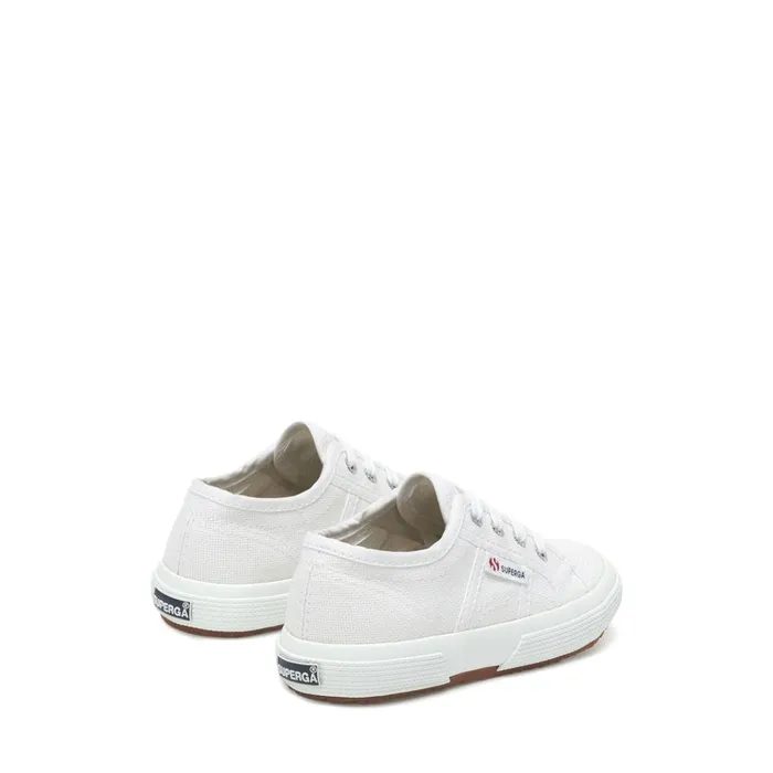 Kids Kid Unisex 2750JCOT CLASSIC Sneaker WHITE Superga Children