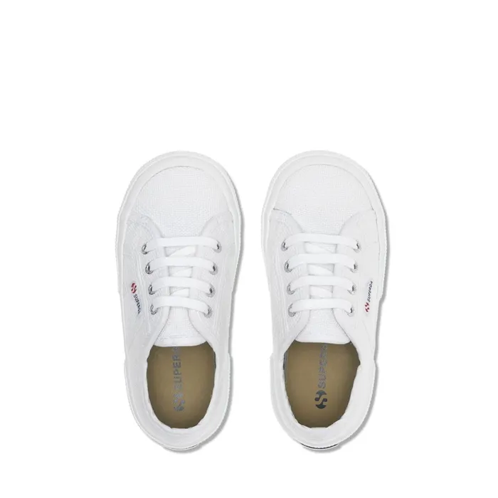 Kids Kid Unisex 2750JCOT CLASSIC Sneaker WHITE Superga Children
