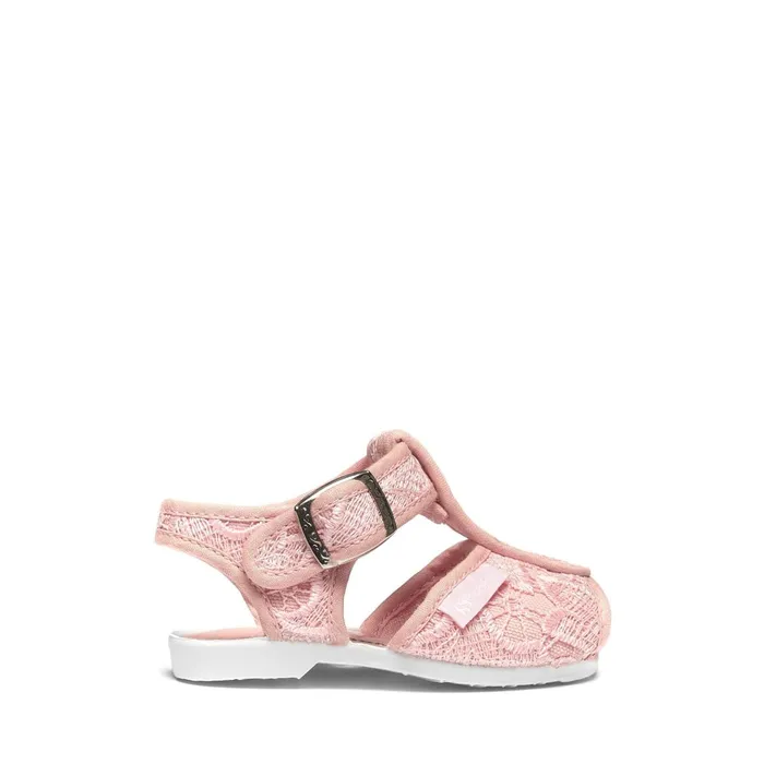 Kids Sandals Girl 1200macramej Sandal PINK BLUSHFAVORIO Superga Sandals