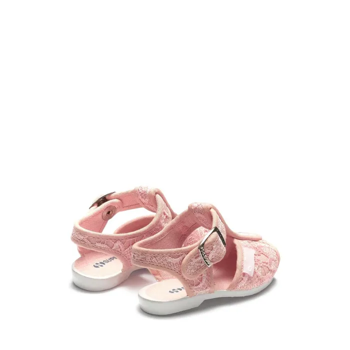 Kids Sandals Girl 1200macramej Sandal PINK BLUSHFAVORIO Superga Sandals
