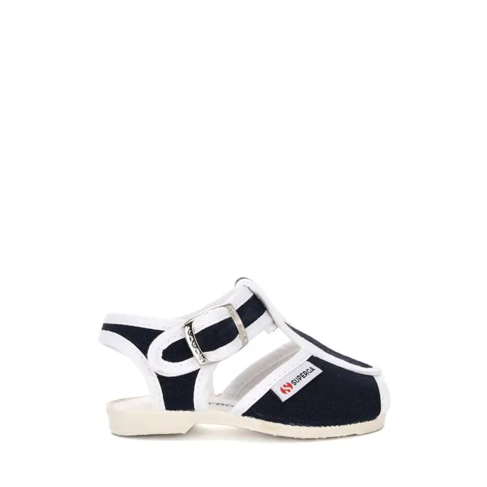 Kids Sandals Kid Unisex 1200COTJ Sandal NAVY Superga Sandals