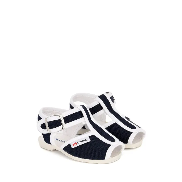 Kids Sandals Kid Unisex 1200COTJ Sandal NAVY Superga Sandals