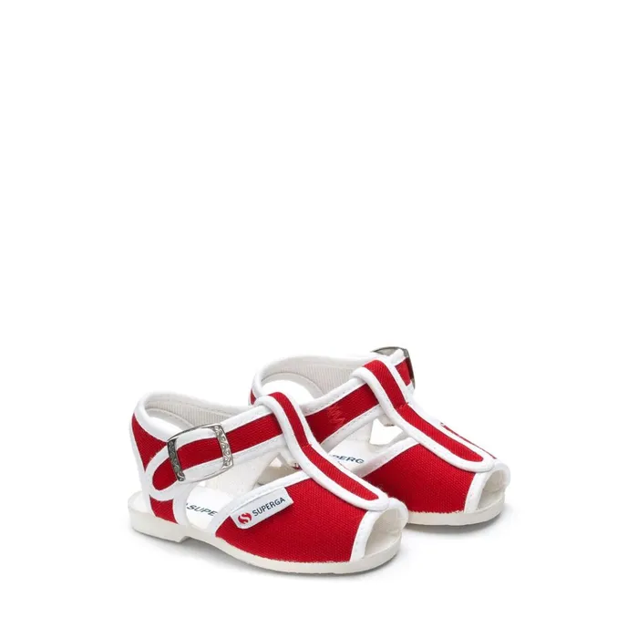 Kids Sandals Kid Unisex 1200COTJ Sandal RED Superga Newborns