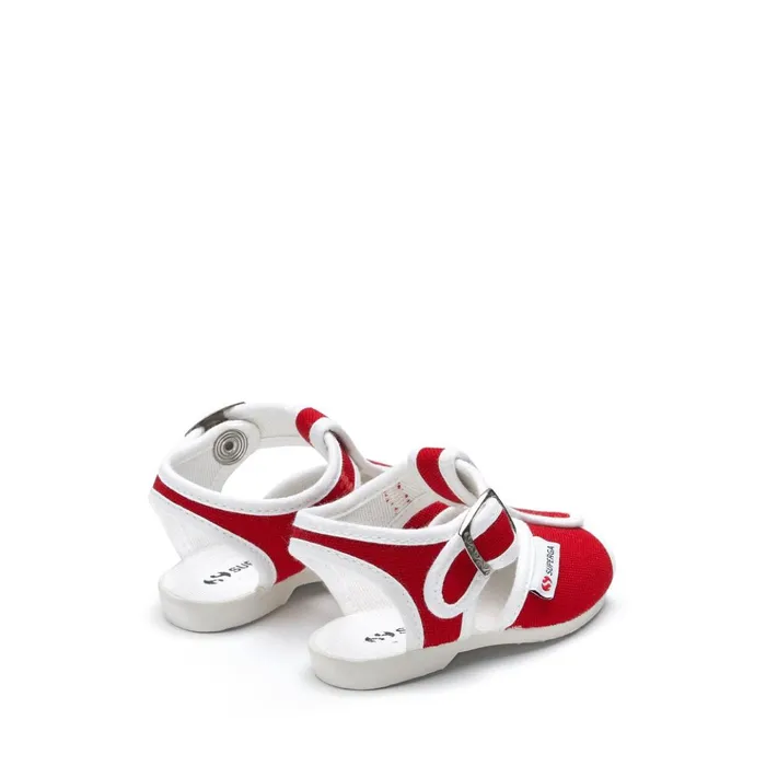 Kids Sandals Kid Unisex 1200COTJ Sandal RED Superga Newborns