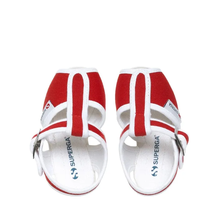 Kids Sandals Kid Unisex 1200COTJ Sandal RED Superga Newborns