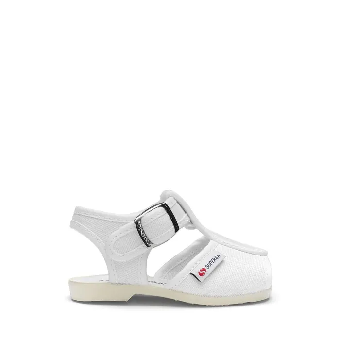 Kids Sandals Kid Unisex 1200COTJ Sandal WHITE Superga Newborns