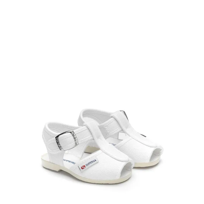 Kids Sandals Kid Unisex 1200COTJ Sandal WHITE Superga Newborns