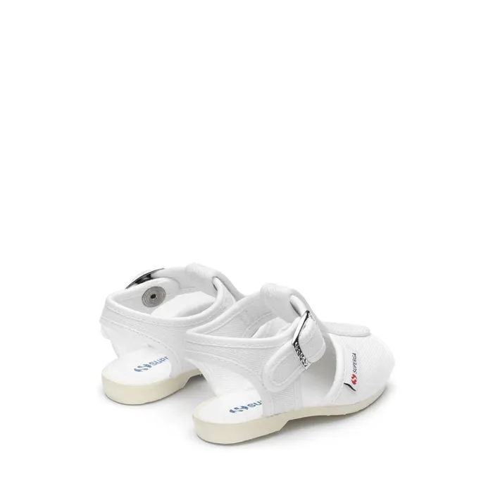 Kids Sandals Kid Unisex 1200COTJ Sandal WHITE Superga Newborns
