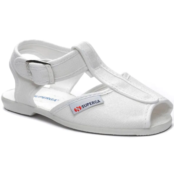 Kids Sandals Kid Unisex 1200COTJ Sandal WHITE Superga Newborns