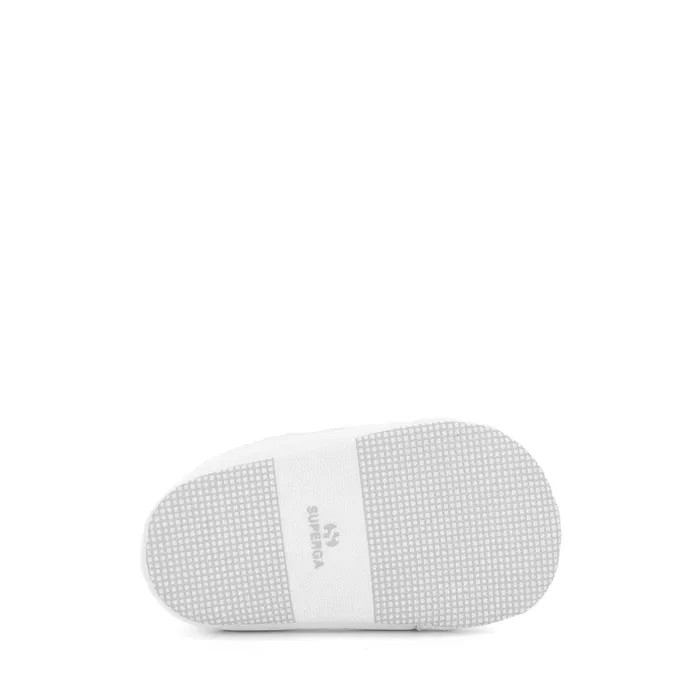 Kids Sneakers Girl 4006MACRAMEB Low Cut WHITE Superga Newborns