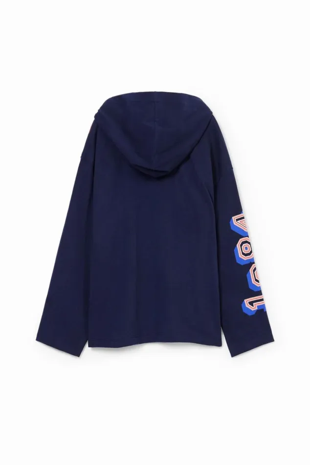 Kids Tshirts And Shirts Desigual Basketball Tshirt With A Hood