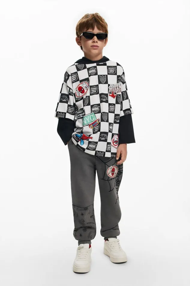 Kids Tshirts And Shirts Desigual Combined Marvel Tshirt