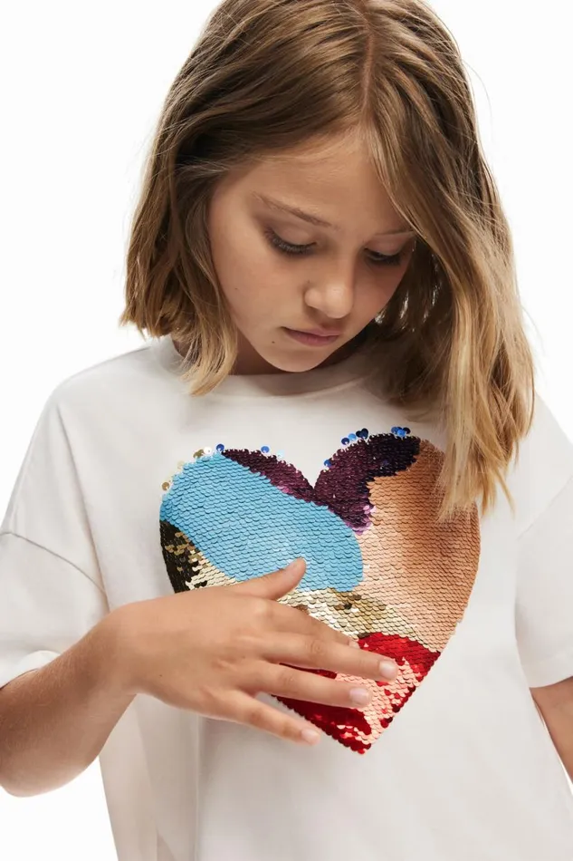 Kids Tshirts And Shirts Desigual Heart Stripe Dress
