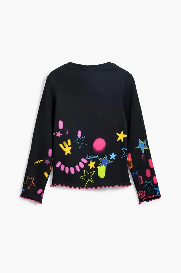 Kids Tshirts And Shirts Desigual Star Print Sweater