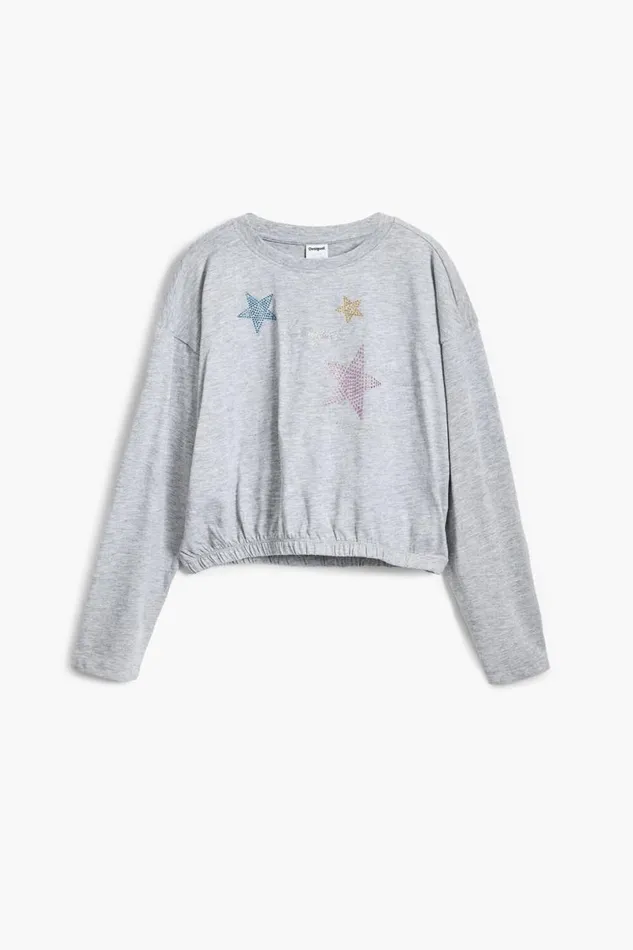 Kids Tshirts And Shirts Desigual Strass Star Tshirt