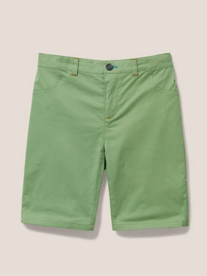 Kids TROUSERS and SHORTS White Stuff Cole Chino Short Mid Green