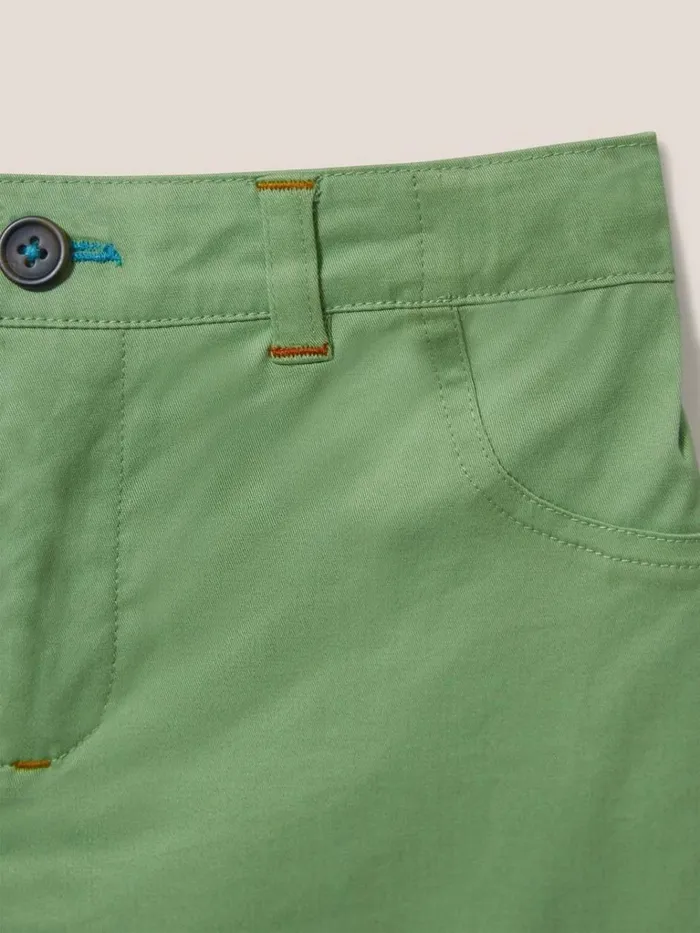 Kids TROUSERS and SHORTS White Stuff Cole Chino Short Mid Green