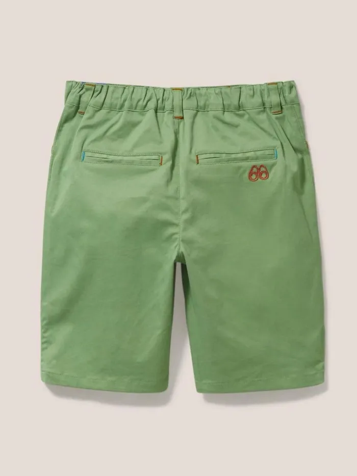 Kids TROUSERS and SHORTS White Stuff Cole Chino Short Mid Green