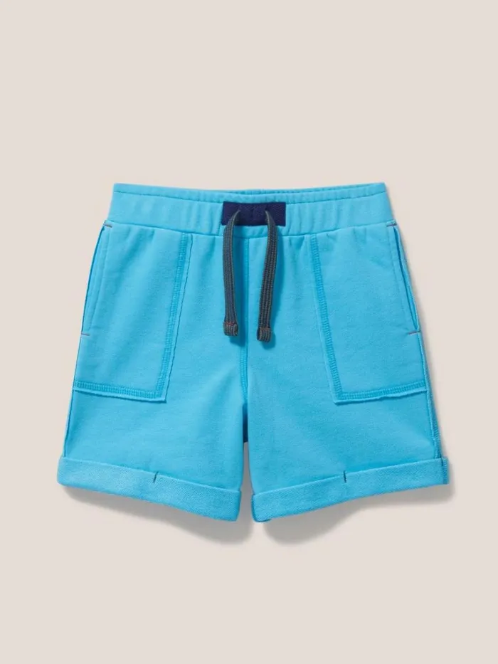 Kids TROUSERS and SHORTS White Stuff Jersey Short Bright Blue Kids TROUSERS and SHORTS White Stuff Jersey Short Bright Blue