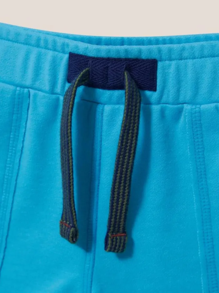 Kids TROUSERS and SHORTS White Stuff Jersey Short Bright Blue Kids TROUSERS and SHORTS White Stuff Jersey Short Bright Blue