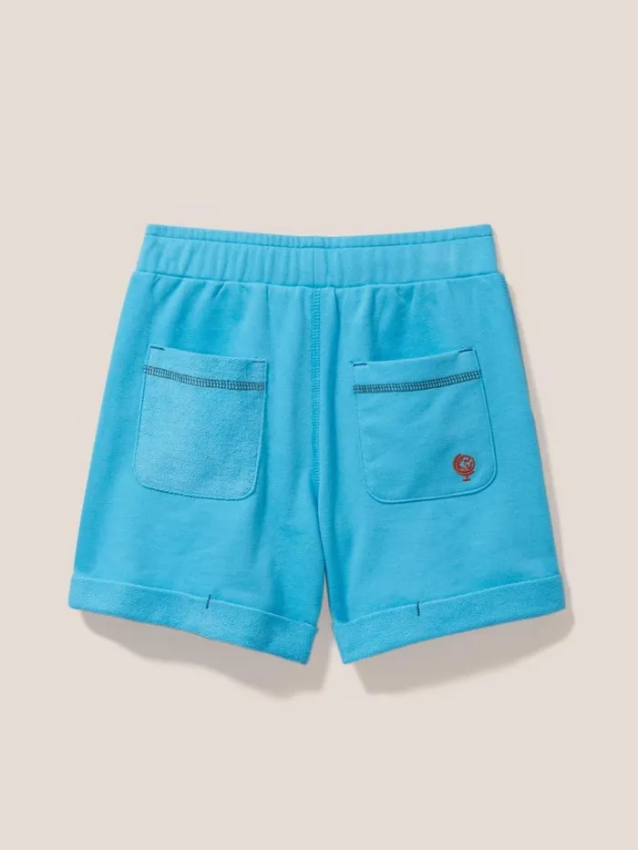 Kids TROUSERS and SHORTS White Stuff Jersey Short Bright Blue Kids TROUSERS and SHORTS White Stuff Jersey Short Bright Blue