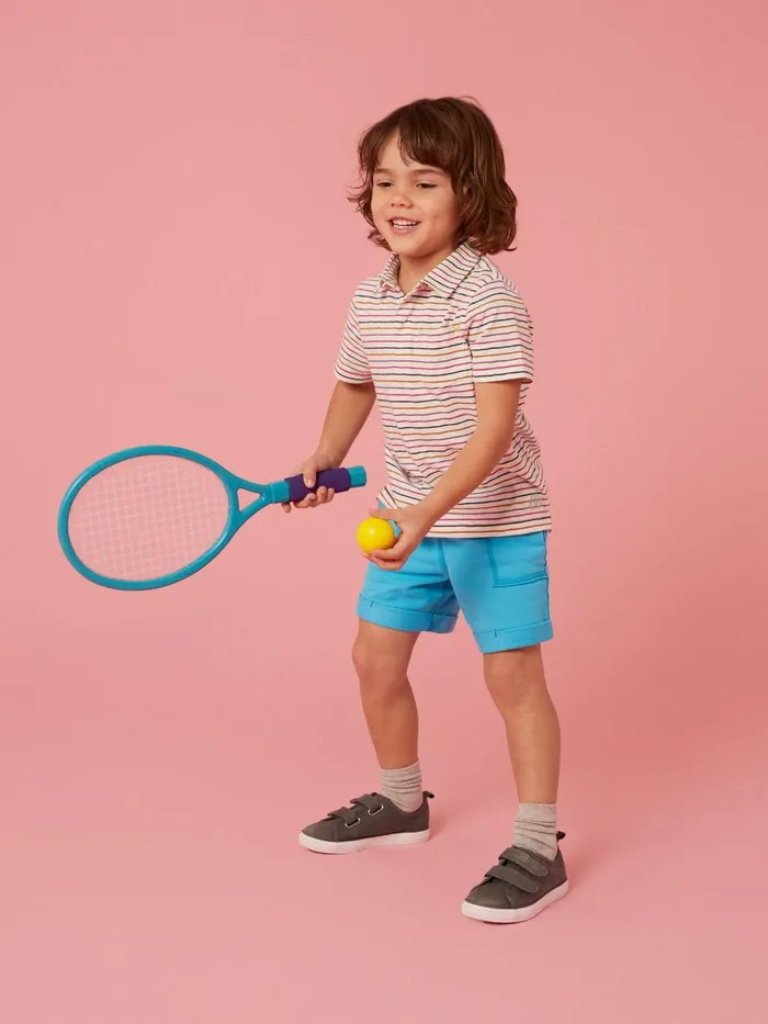 Kids TROUSERS and SHORTS White Stuff Jersey Short Bright Blue Kids TROUSERS and SHORTS White Stuff Jersey Short Bright Blue
