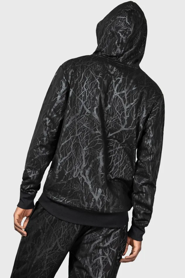 Killstar Athleisure Women Wicked Woods Watcher Hoodie
