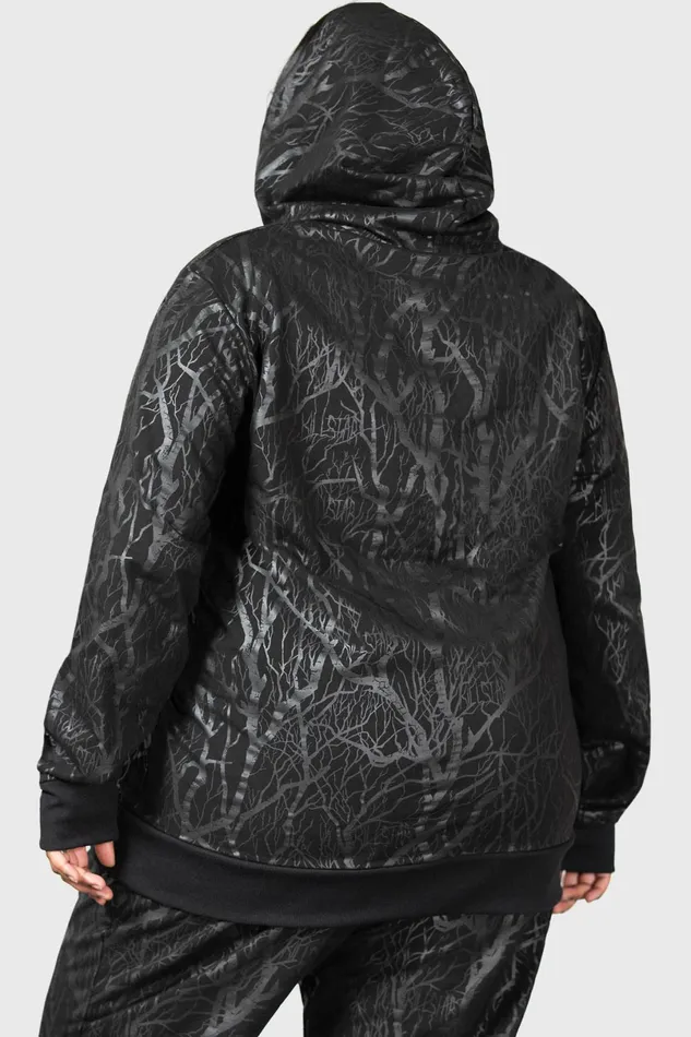 Killstar Athleisure Women Wicked Woods Watcher Hoodie
