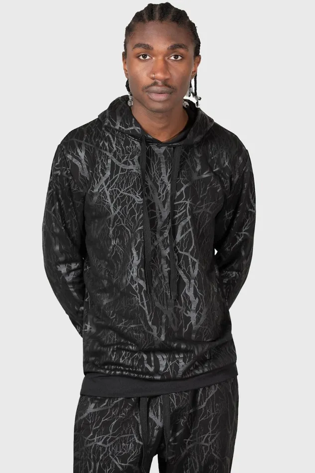 Killstar Athleisure Women Wicked Woods Watcher Hoodie